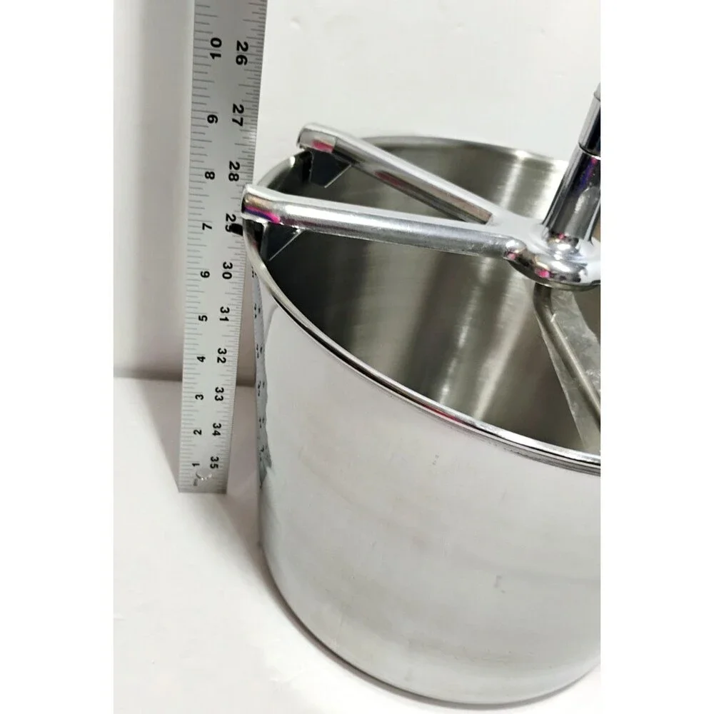 NEW VTG Y2K Hand Crank Bread Dough Maker 10 Qt Mixer 2 to 6 Loaves Back to Basic